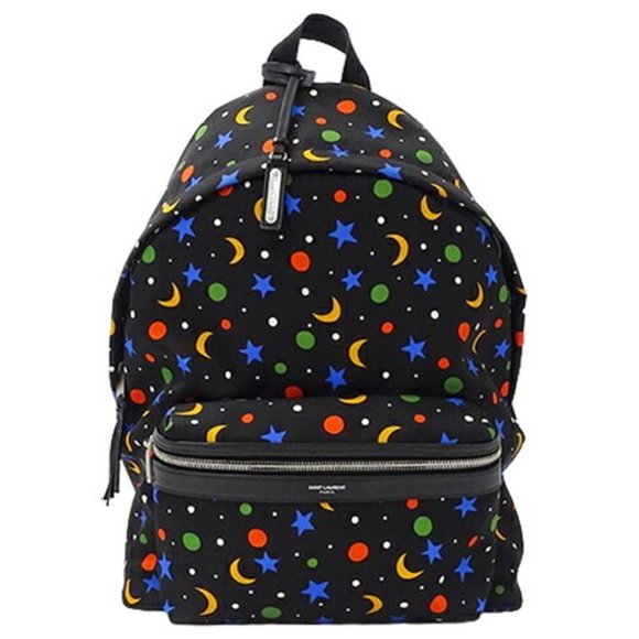 SAINT LAURENT Black Backpack - Picture 1 of 14
